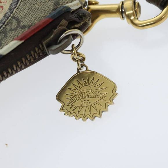 GUCCI GG Supreme Clutch Bag PVC Beige 473915 Auth 89765 - Picture 13 of 16